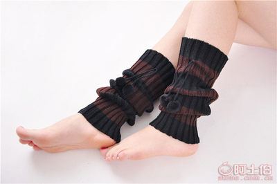 新款韓版2色球襪套護(hù)膝堆堆襪靴套 多色選擇，廠家直銷(xiāo)